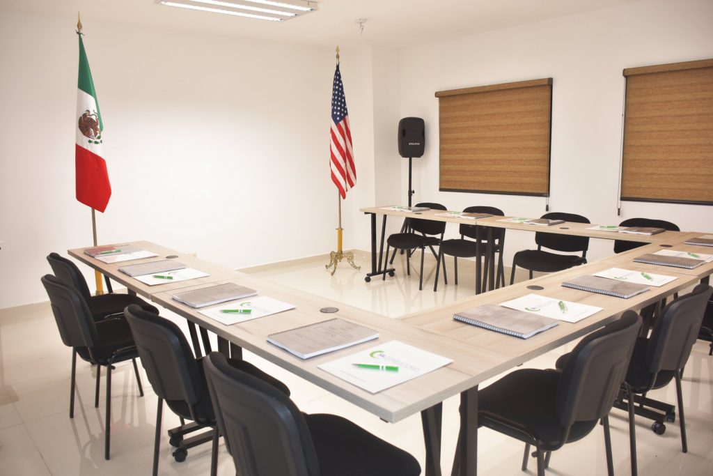 sala de capacitación